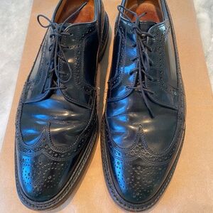Allen Edmonds MacNeil 11 Lace Up Leather Wingtip Shoes Black
